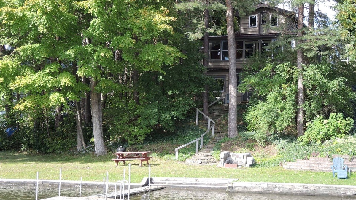 Maryland House | Ardeevin - Goodyear Lake - Panoramic lake views, fire pit on waterfront