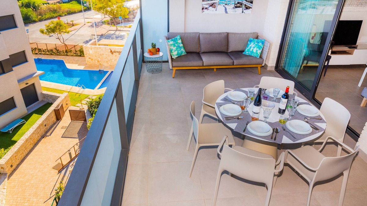 Platja de l'Arenal Apartment | Arenal Dream Penthouse I Javea Arenal Luxury with Roof Terrace & only 150m from the Beach