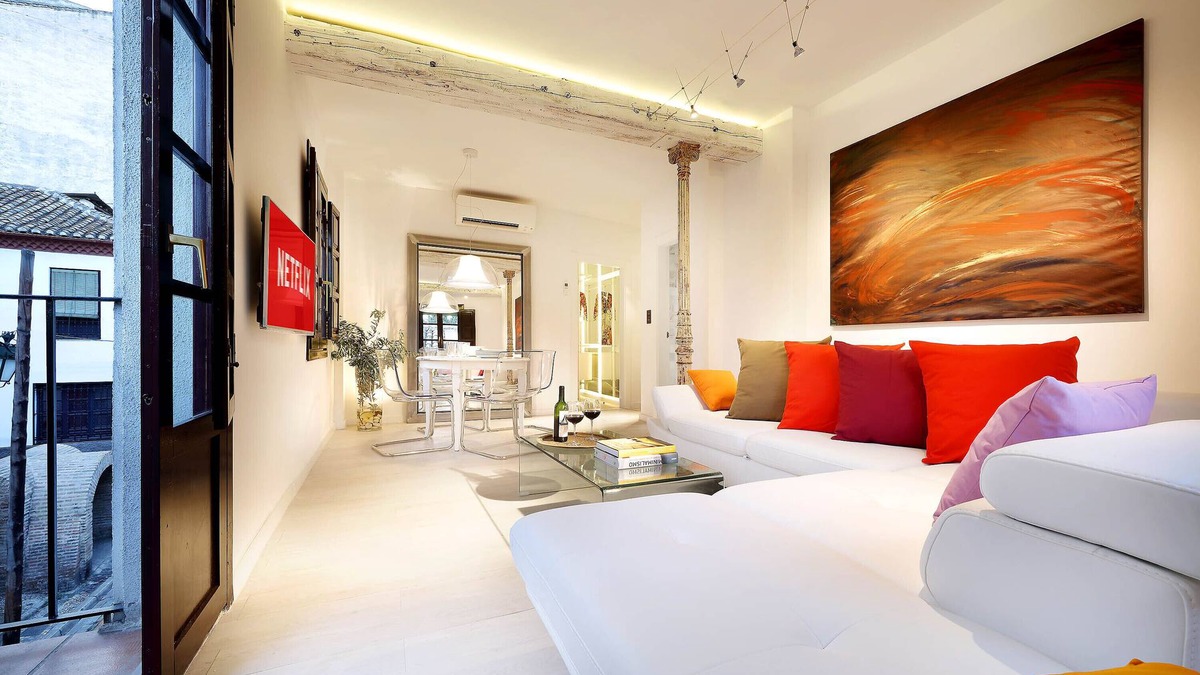 Sacromonte Apartment | ART CHAPIZ I-Sunny Luxury Apartment-Albayzin. Alhambra views. Parking!
