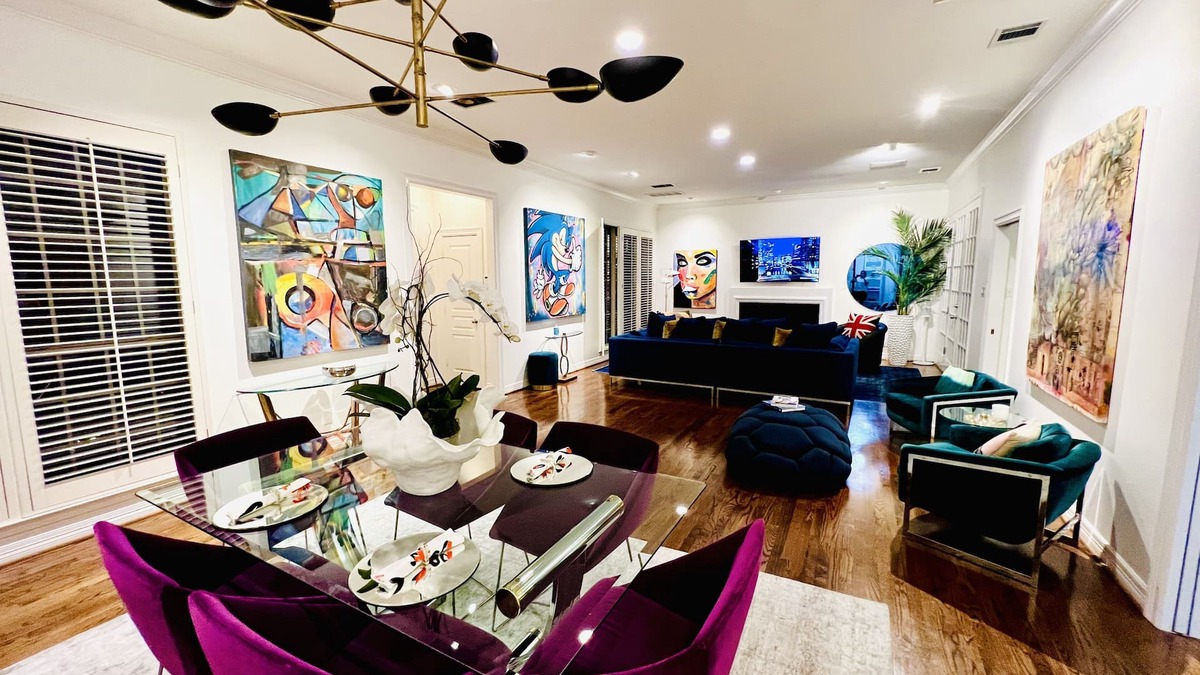 Dallas House | ART HOUSE- 5 MINS FROM HIGHLAND PARK VILLAGE