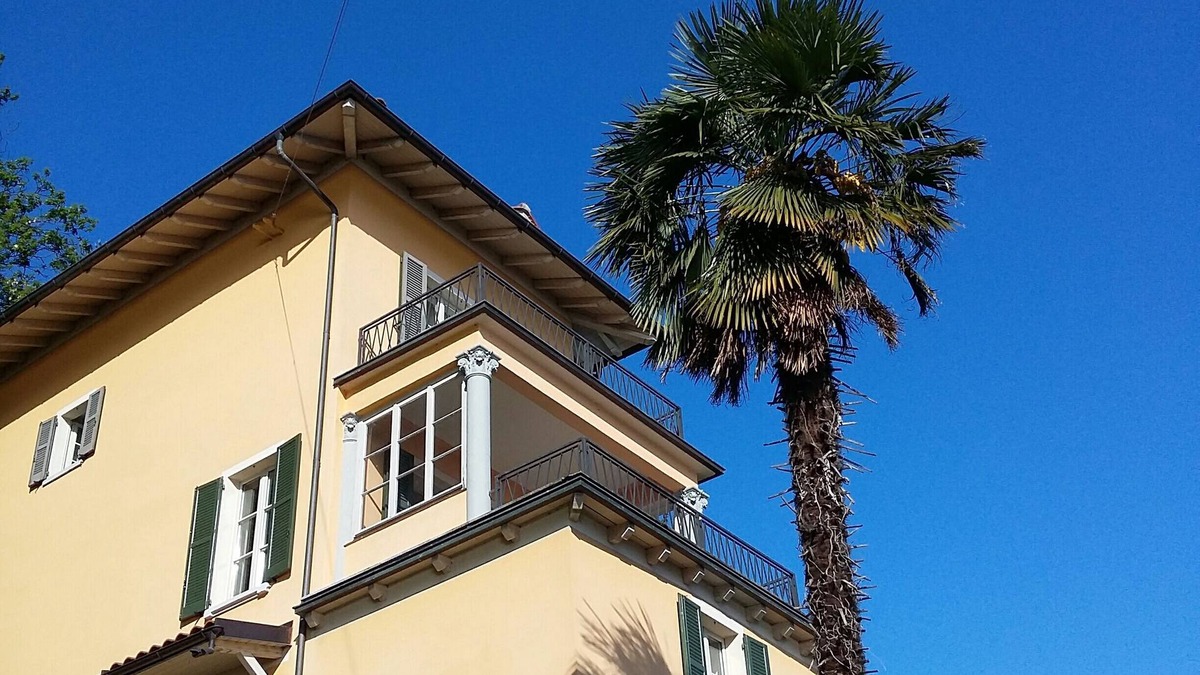 Cannobio Villa | Art Nouveau villa with pool, garden, barbecue, WiFi, breathtaking views, close to town