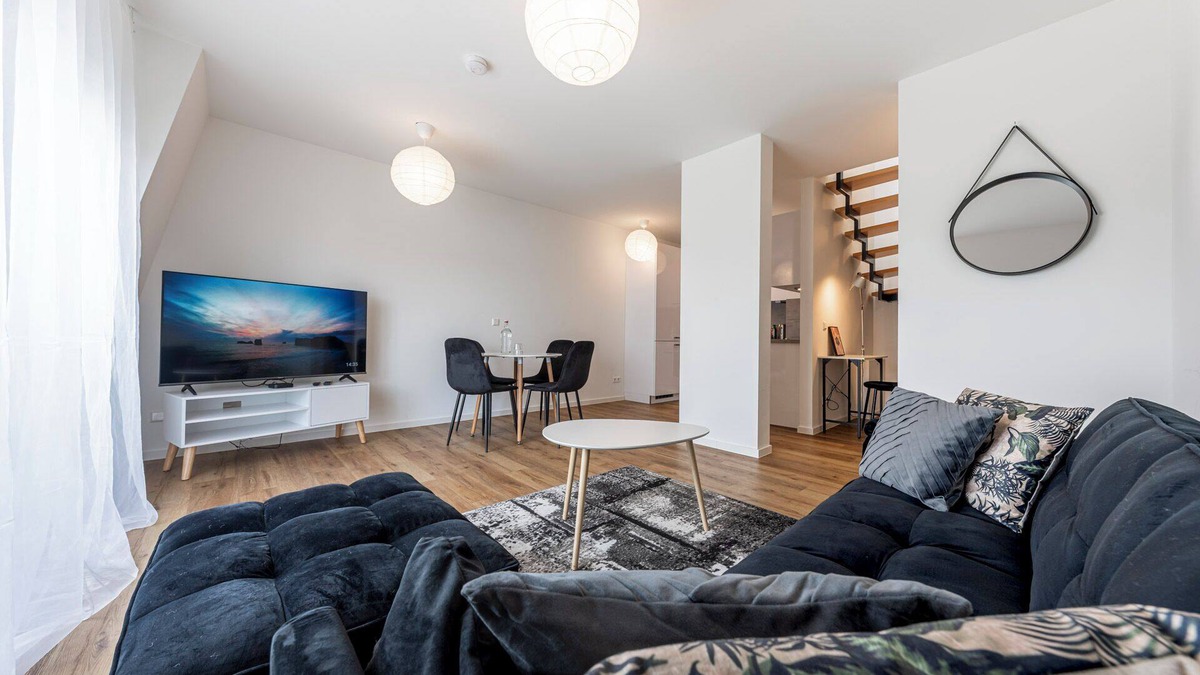 Hockenheim Apartment | Artdesign - Box Spring - Netflix - Zwischen MA und HD - Netflix - 8 Personen