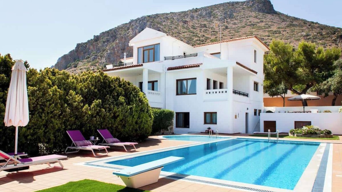Old Hersonissos Villa | Artemis Spacious Luxury Villa with XL Private Pool