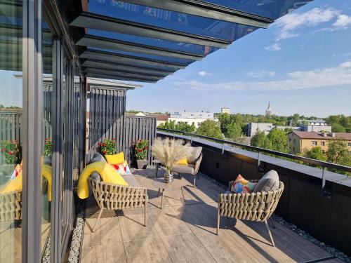 Tartu Apartment | Artisa Riia Str 20a Luxury 2BR Penthouse Apartment