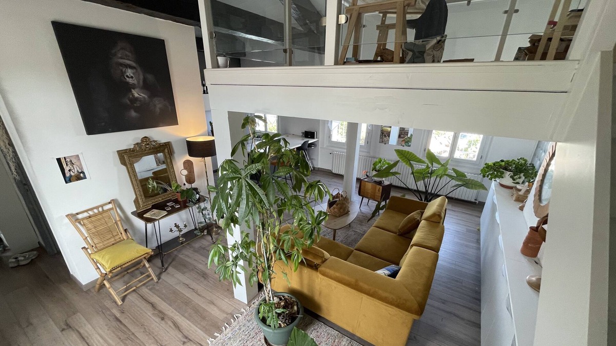 Le Soler Apartment | Artist's apartment with garden and private pool