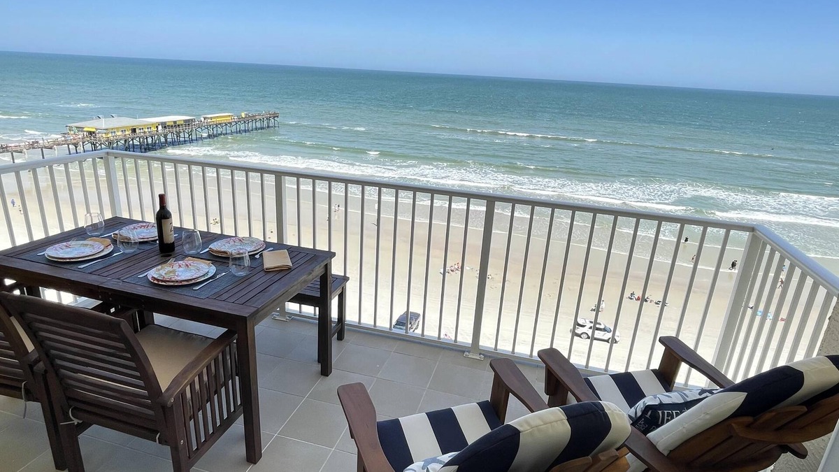 Ocean View Halifax Estates Condo | Aruba 803 -Brand new in 2021 - 3 BR Direct Oceanfront Condo - Fantastic Balcony