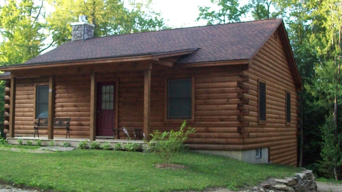 Hinsdale Cabin | Ashmere Lake Log Cabin with privacy/2 Bedrooms/3 night minimum