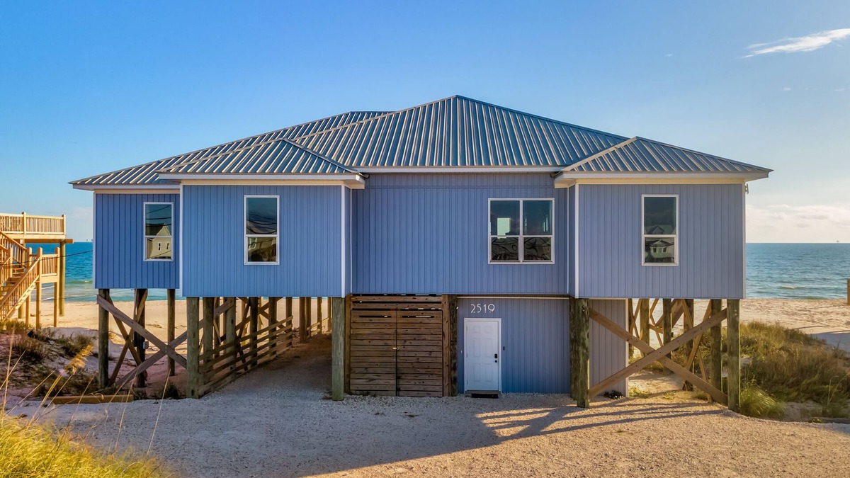 Dauphin Island House | At Last | Beach Front. Tons of amenities! Beautiful!