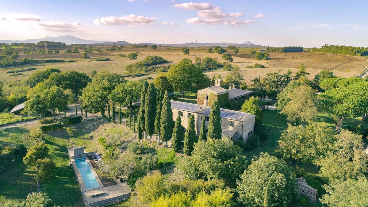 Castel Giorgio Villa | at ORVIETO in the tri-border region TOSCANA UMBRIA LATIUM near LAGO DI BOLSENA