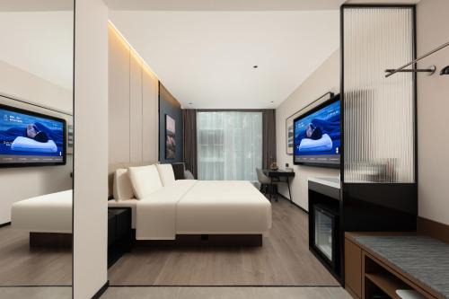Jin'an District Hotel | Atour Hotel Fuzhou Financial Street Wanda Guangming Harbour Metro Station