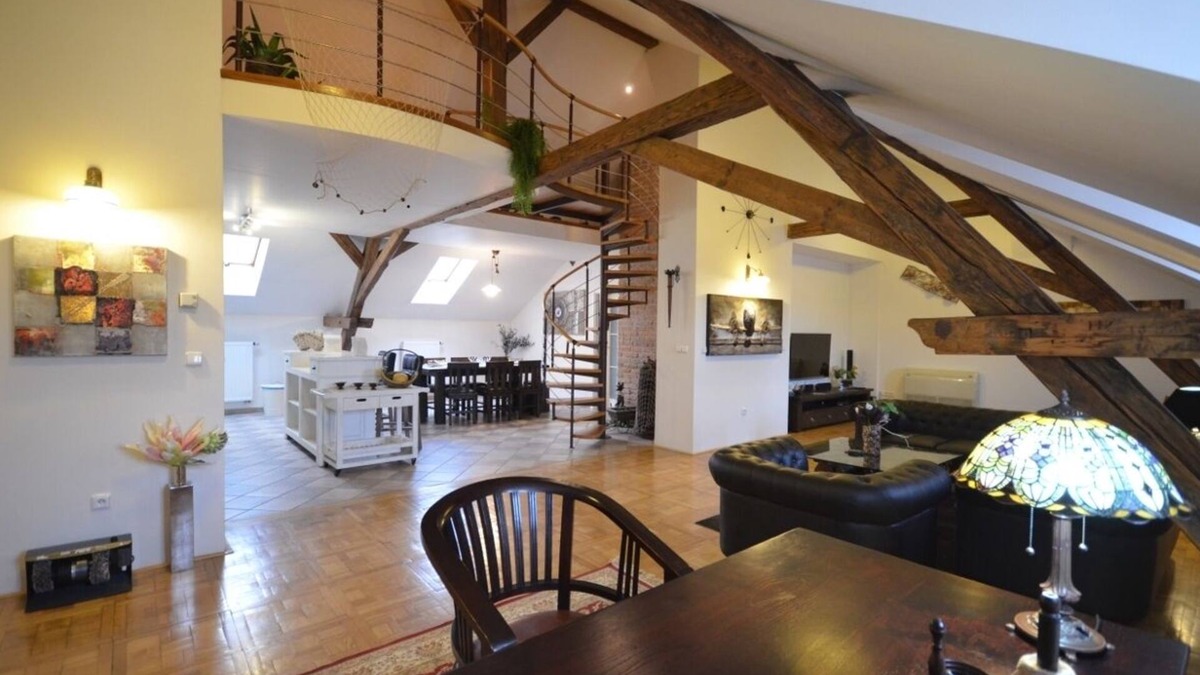 Josefov Apartment | Attic Hastalska - Old Town Square - Grand Luxury Apartments