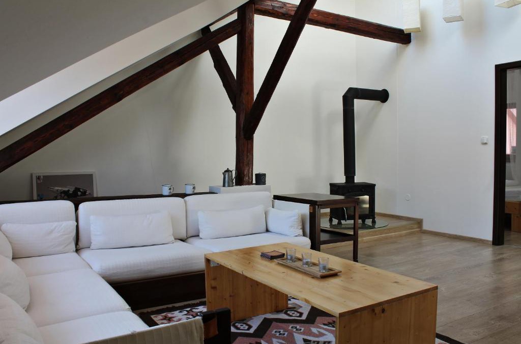 Ceske Budejovice Apartment | Attic with parking, near the center of ČB - 110m2