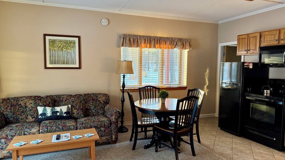 Bartlett Condo | Attitash First Floor Studio With Mountain View