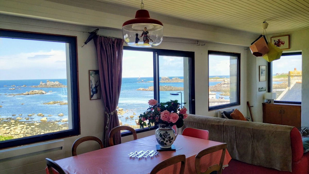 Porspoder House | Atypical fisherman's house, breathtaking sea view of the Iroise Sea