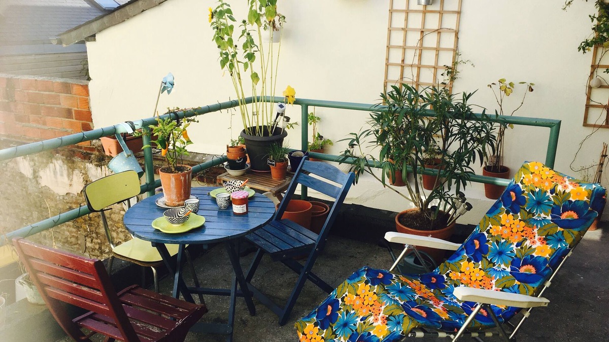 Quartier Branville Apartment | ATYPICAL TERRACE APARTMENT