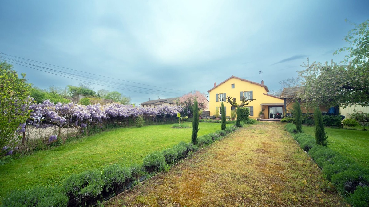 Uchizy House | Au bord de La Saône - Maison pour 6 avec jardin