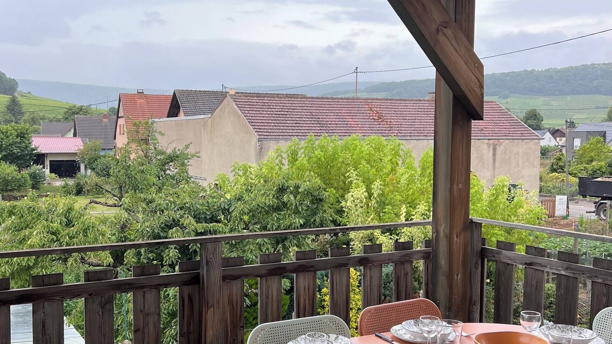 Westhalten Apartment | Au Coeur du Vignoble, Magnifique vue Avec Terrasse