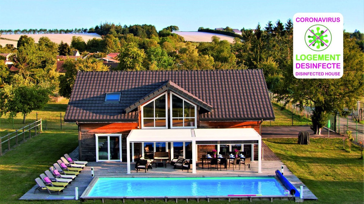 Chavanges Villa | Au detour du Der is a new wooden house in Chavanges centre 10 min from Lake Der