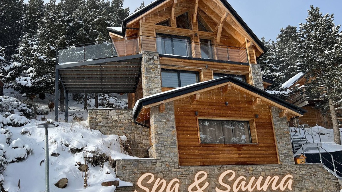 Les Angles Ski Chalet | AU Lodge DE Balcere - Chalet SPA et Sauna Privatif - Vue Panoramique