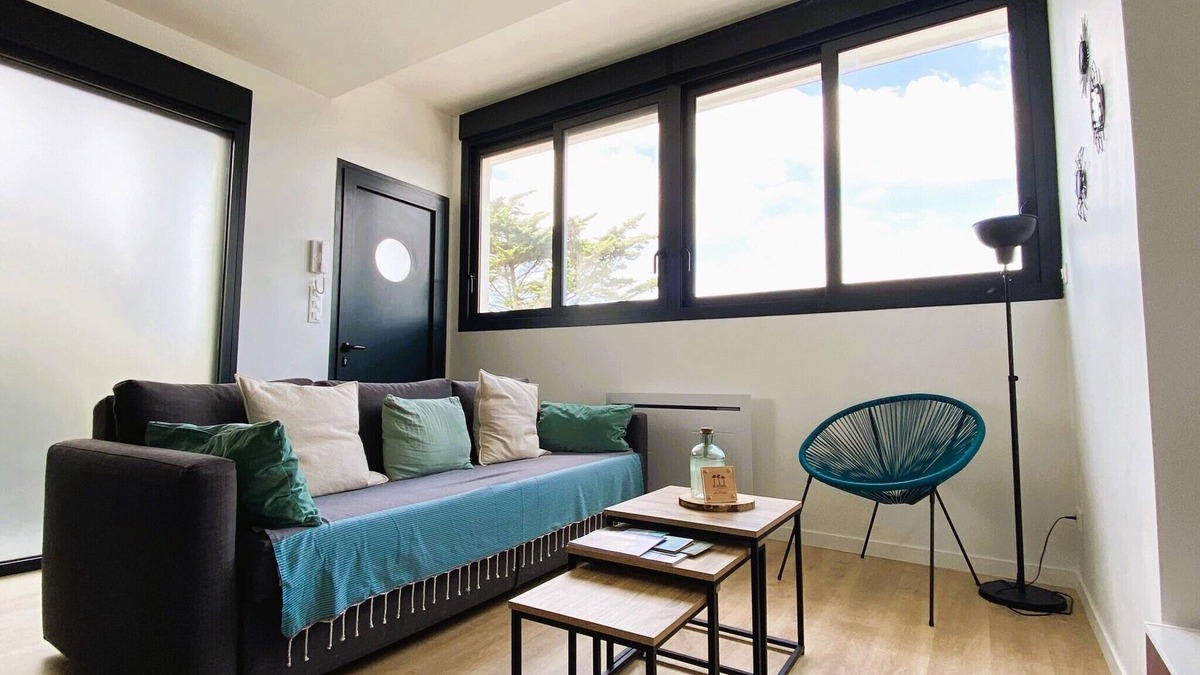 Mimizan-Plage Apartment | Au Pied de la Dune, Terrasse de L'océane A12 3