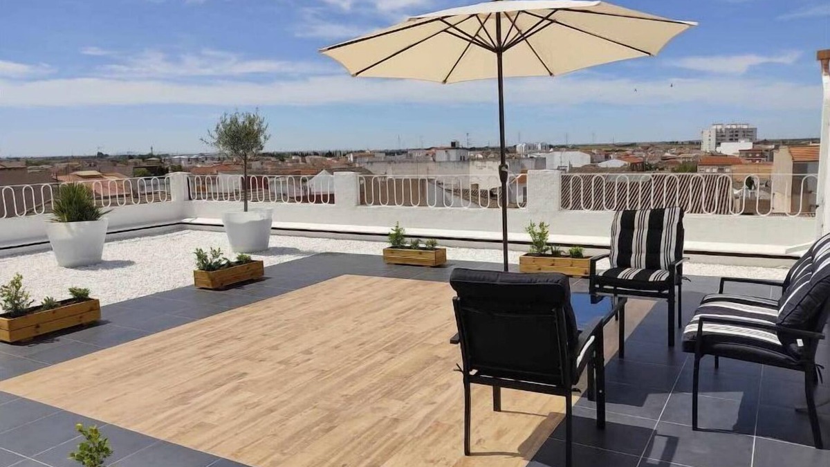 Alcazar de San Juan House | Aura is the attic with its spectacular terrace