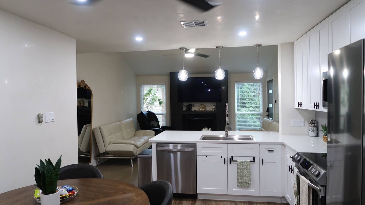 North Austin Civic Association House | Austin 2-bedroom house near Q2 Stadium, Domain, & F1