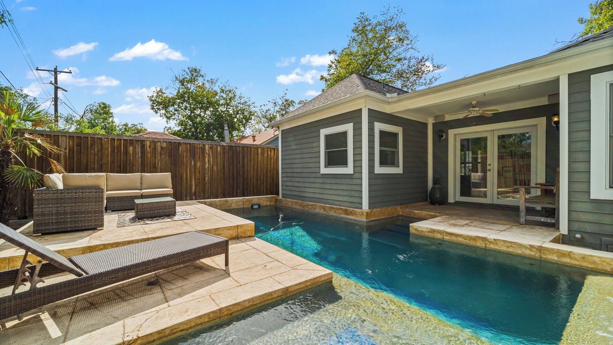Bryker Woods House | Austin 3BR Retreat w/Pool & 2 Living Areas