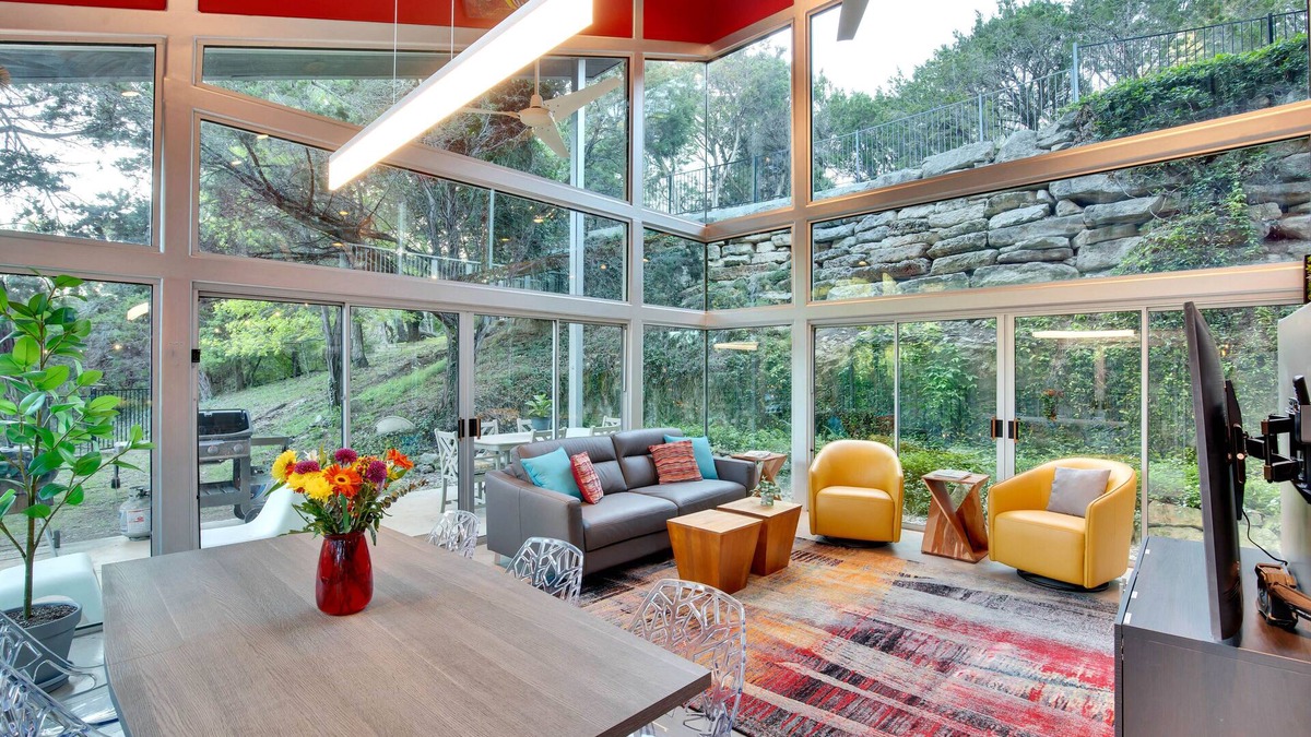 Apache Shores House | Austin Glass House-As Seen on TV and Two Movies