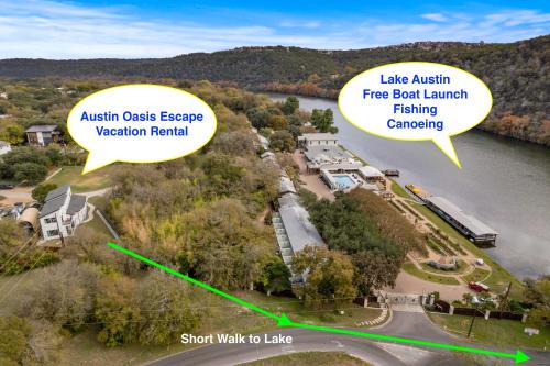 Lake Austin Village House | Austin Oasis Escape Walk to Lake and Near Boat Launch
