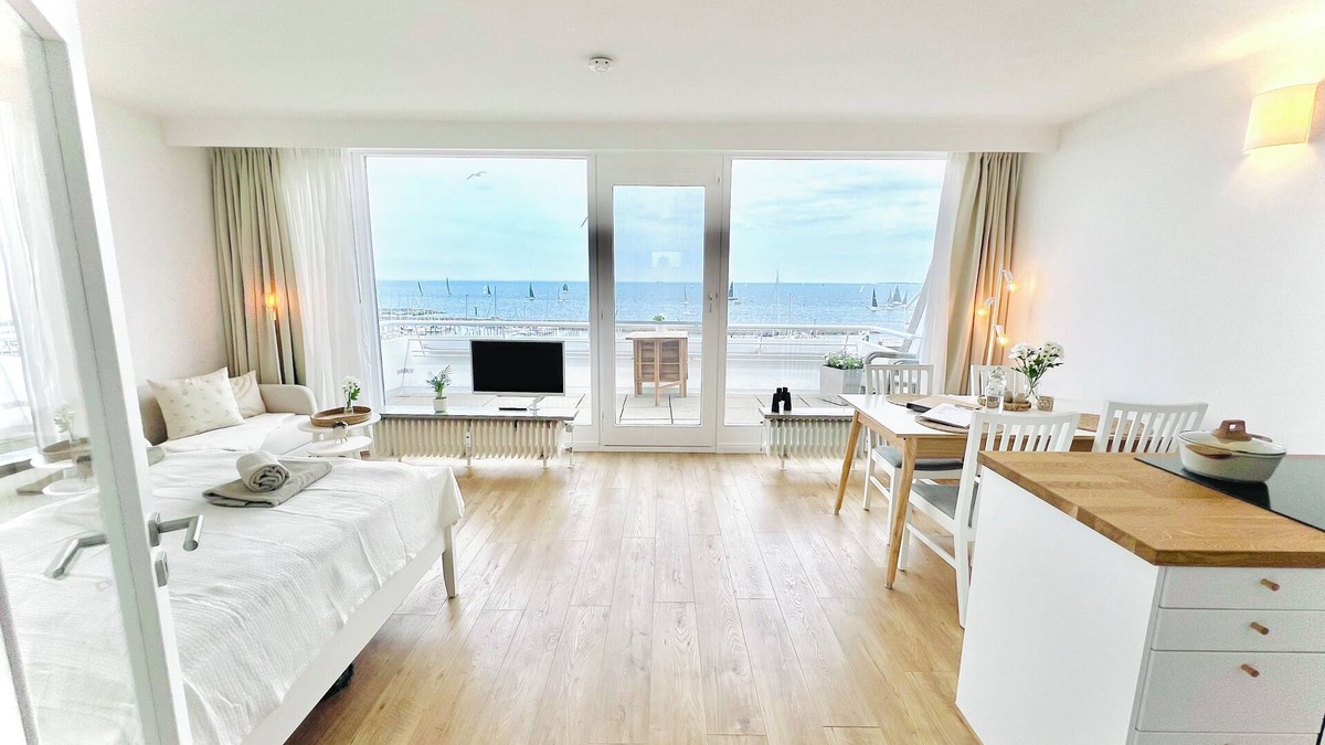 Schilksee Apartment | Auszeit mit Panorama Wasserblick