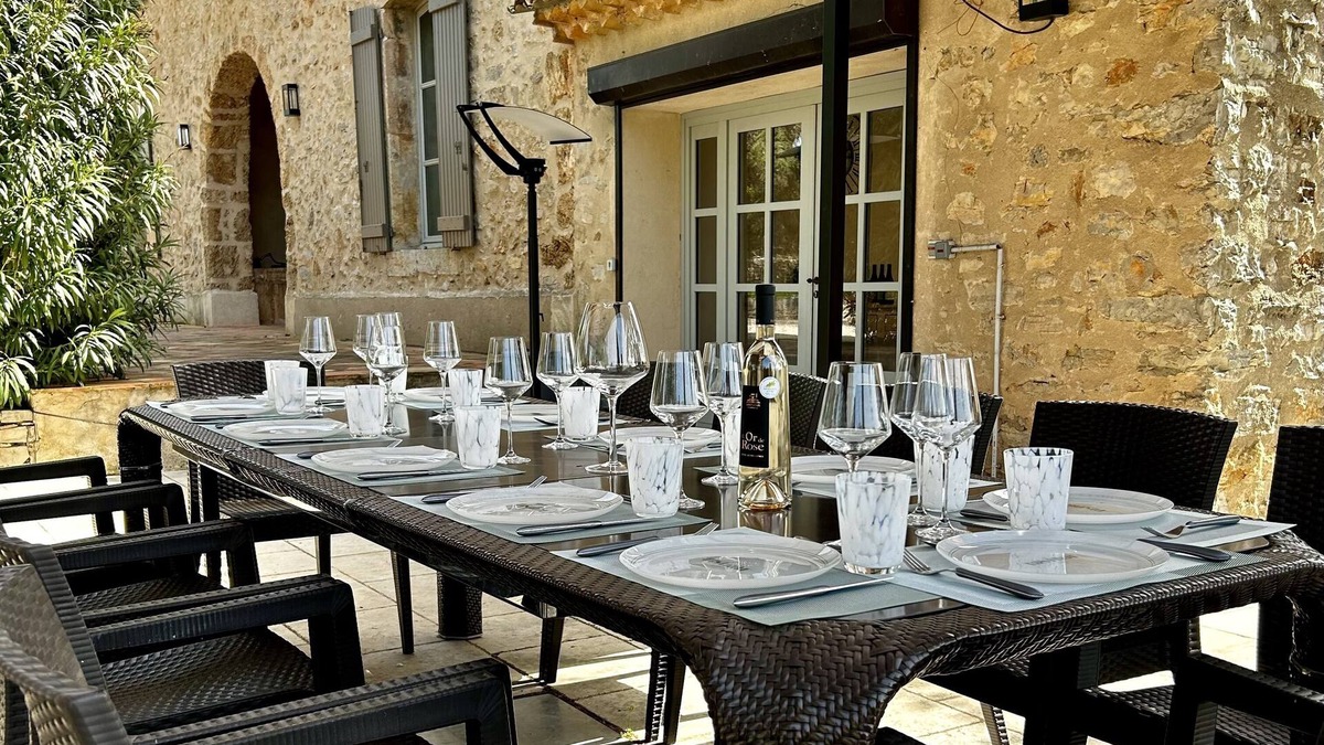 Carces Villa | Authentique Bastide Provençale au Cœur des Vignes D'un Domaine