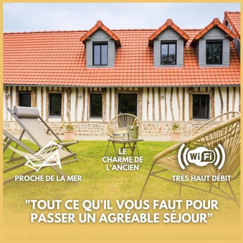Sainte-Marguerite-sur-Mer House | Authentique et charmante longère bord de mer