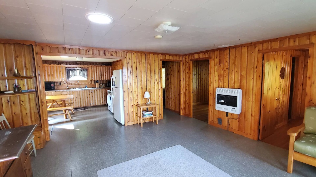 Au Train House | AuTrain Lake Sunrise Cabin w/Dock, private lakeside firepit. Near Pictured Rocks