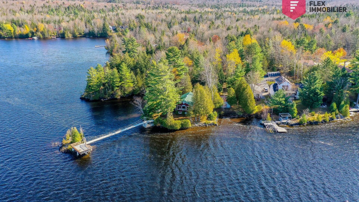Saint-Denis-de-Brompton Ski Chalet | β Aux Berges du Pont Suspendu π Grand Lac Brompton/Magog-Orford β