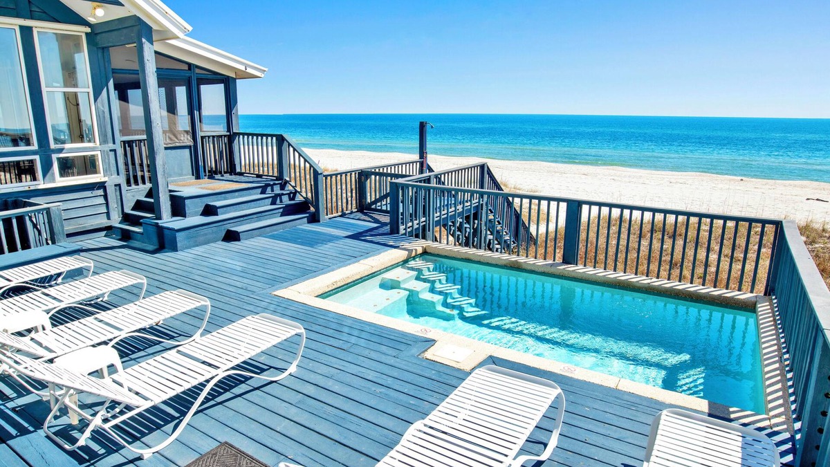 Surf Side Shores House | Avocet- Beachfront, Private Pool