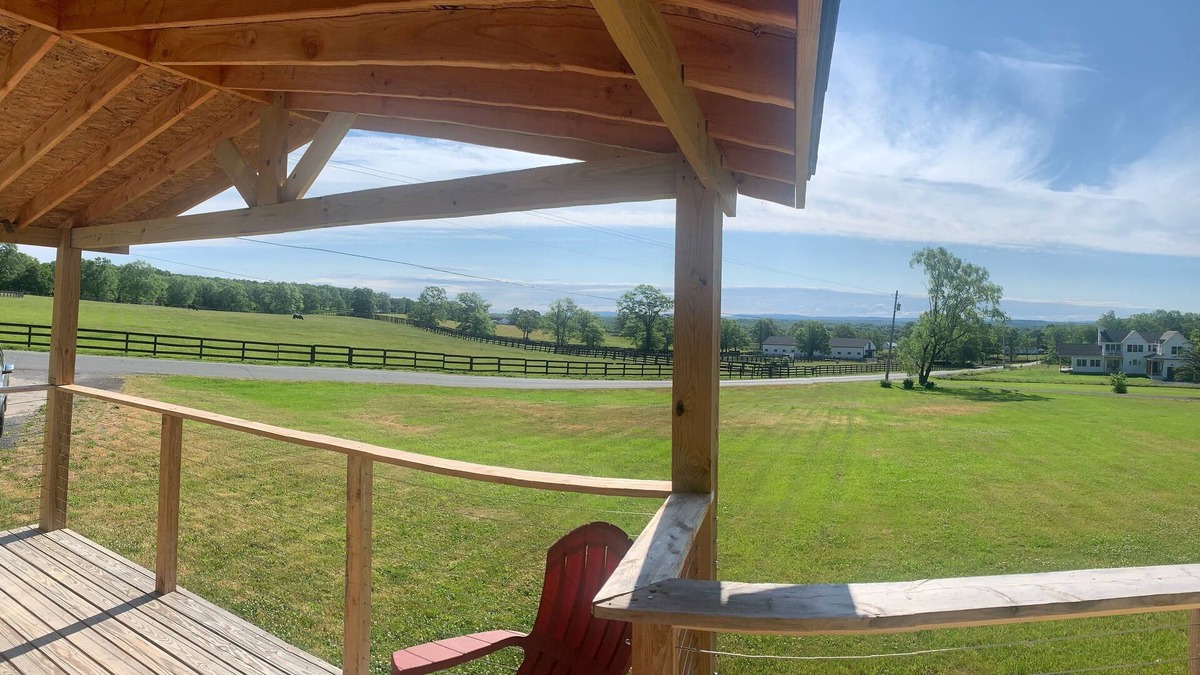 Gardiner House | Awesome Gunks View — @GardinerGetaway on IG