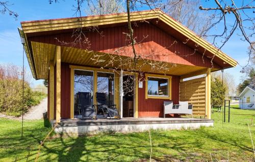 Rannavag House | Awesome Home In Gällstad With Sauna