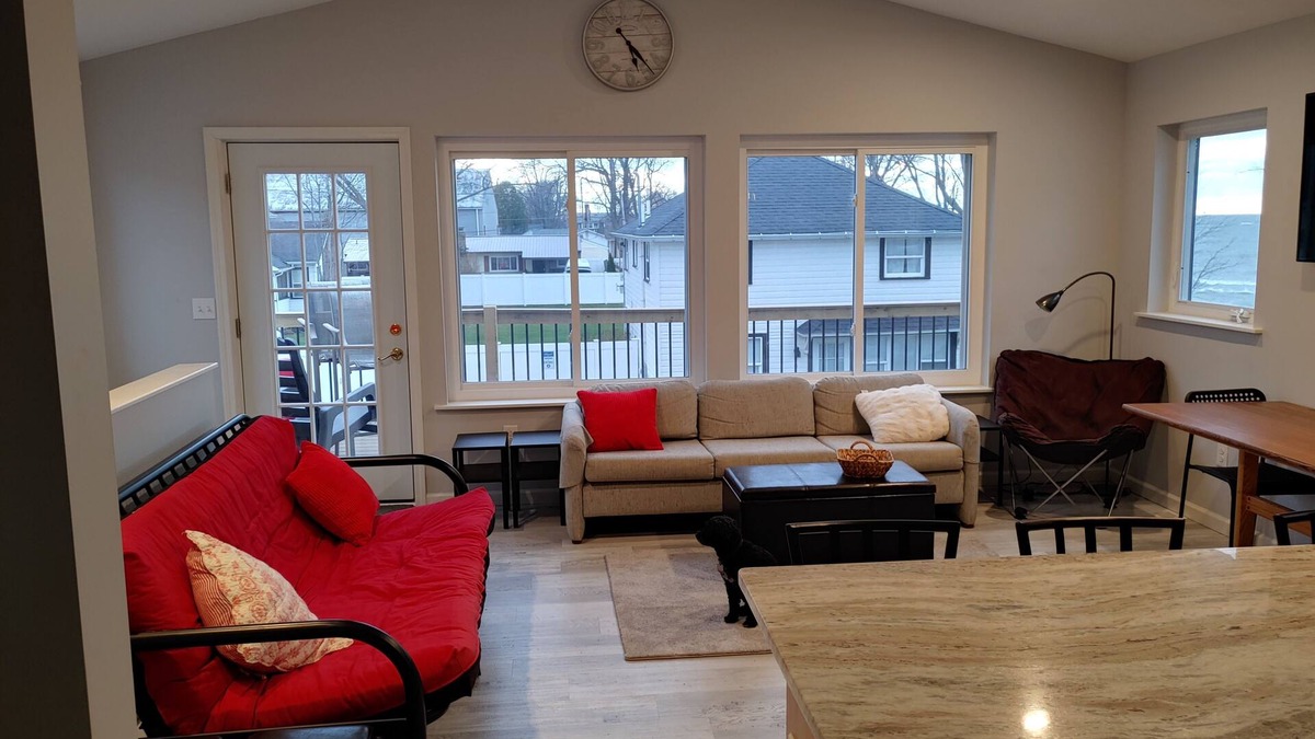 Geneva-on-the-Lake House | Awesome lake view & water access. GENEVA Center Strip, Sunsets, private parking!