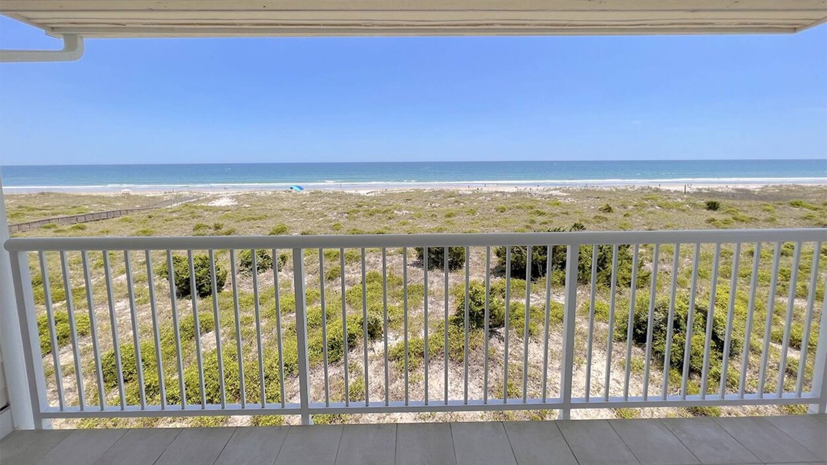 Shell Island Condo | Azure Waves- Oceanfront 4br condo w/2 pools, tennis court, and ocean views