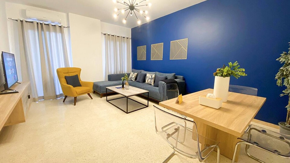Beirut Apartment | Azzurra, 2-bedroom apartment with a tiny terrace
