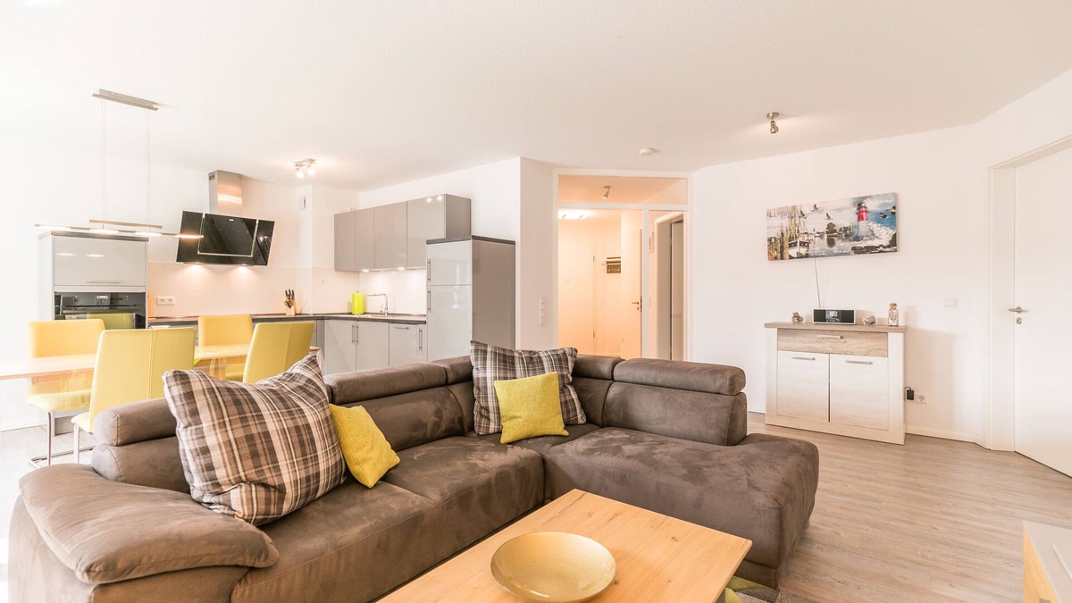 Busum Apartment | "Büsumer Perlenherz" - great location, new building!