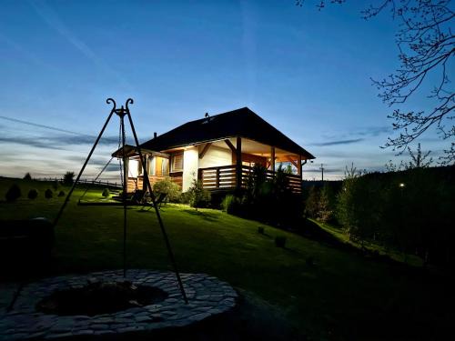 Gilowice Villa | Bąbelkowa Chata Beskidy Domek z Balią Jacuzzi