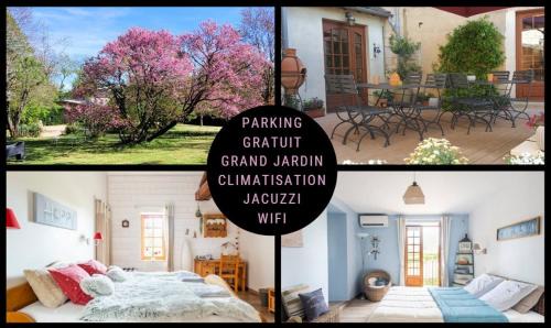 Tournus Bed & Breakfast | B&B Des Histoires d'Anges - Côté Jardin - Accueil Vélo