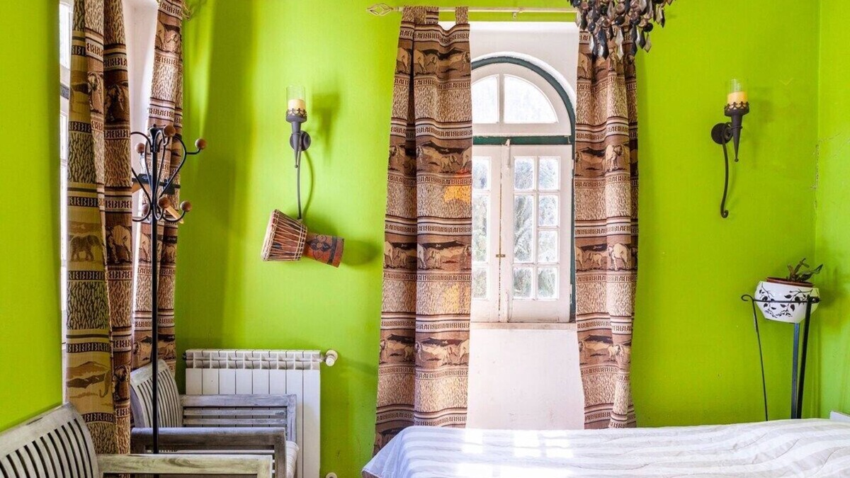 Ameal Bed & Breakfast | B&B Green Room African Style