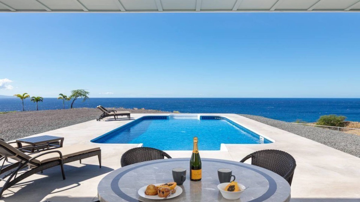 Kohala Estates House | B.I. Kohola Lani - Panoramic Coastal Views, Pool and now AC in bedrooms!