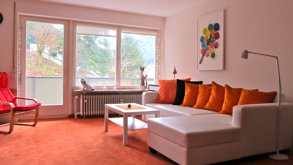 Bad Wildbad Apartment | Bad Wildbad, 35 sqm, modern furnished quiet apartment with balcony