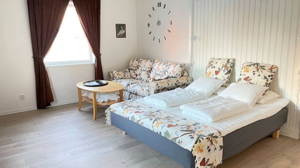 Mora Condo | "Bagaren" just beside the Vasaloppet finish line portal
