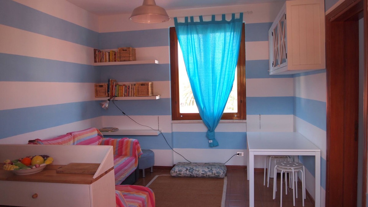 Bagnaia Apartment | Bagnaia, Elba island 50 meters from the beach, lovely with sea view.