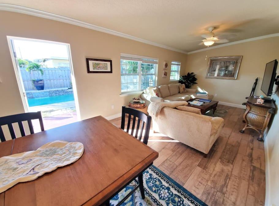 Port Canaveral Apartment | Bahamian Cottage - Heated Pool Walk to the Beach