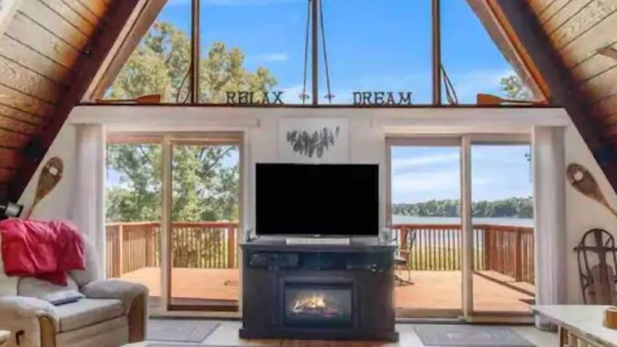 Jones House | Bair Lake A-Frame, Amazing Views!